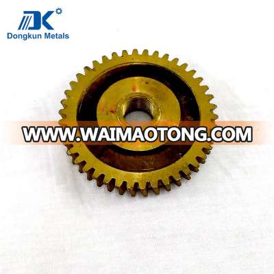 Customize Aluminum and Bronze Machining Gear by Draws